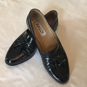 Bally Brisbane Tassel Loafer Navy Blue